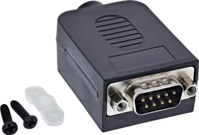 Image de InLine® bloc terminal de breakout D-Sub 9, prise mâle, borne à vis