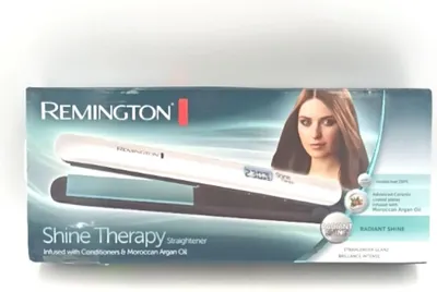 Produktbild von Remington Glätteisen Keramikbeschichtung angereichert Haare Schutz Shine Therapy professionell