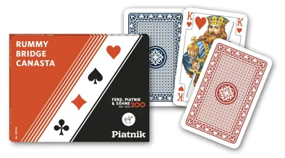 Produktbild von Piatnik Romme Bridge - Canasta Spielkarten