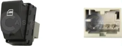 Produktbild von CASCO CWR73003AS Fensterheberschalter für VW Fox Schrägheck (5Z1, 5Z3, 5Z4) Fensterheber Schalter