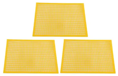 3er-Set Kunststoff-Bienenköniginnen-Aussperrung, 20 x 16,5 Zoll
