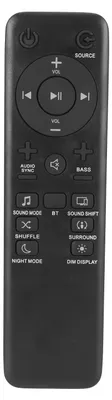 Produktbild von Ersatzfernbedienung für Soundbar-Lautsprecher (5.1, 2.1, 3.1)
