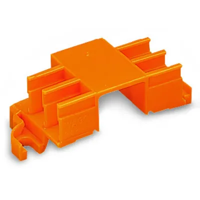 Produktbild von WAGO 243-113 Befestigungsadapter,für 6 Steckplätze,Serie 243,orange