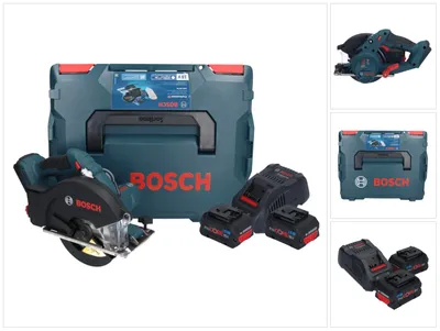 Immagine prodotto di Bosch GKM 18V-50 Sega circolare professionale a batteria per metalli 18 V 136 mm brushless + 2x batteria ProCORE 8,0 Ah + caricabatterie + L-Boxx