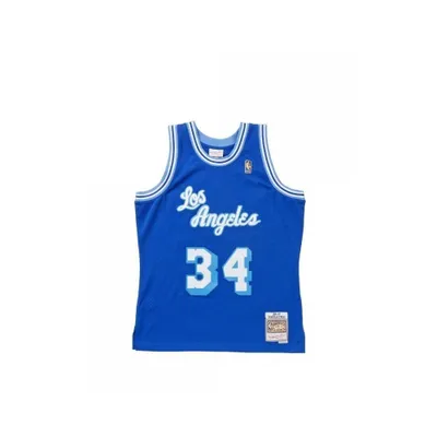 Produktbild von Mitchell und Ness T-Shirt Nba Swingman Los Angeles Lakers Shaquille O'neal SMJYAC18013LALROYA96SON