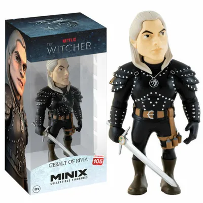 Zdjęcie produktu dla Geralt z Rivii - Figurka kolekcjonerska MINIX 12 cm z serii Wiedźmin