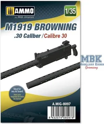 Produktbild von Ammo of MIG AMIG8097 M1919 Browning. 30 cal 1:35