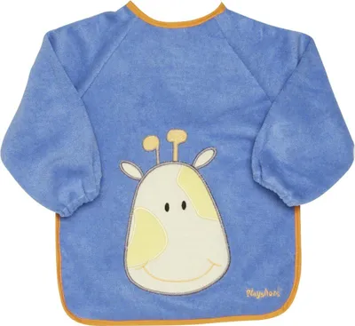 Zdjęcie produktu dla PLAYSHOES (507136-blue) Śliniak z długim rękawem Kolor: niebieski (2szt)