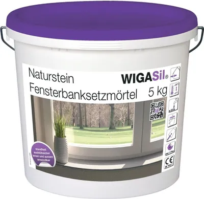 Produktbild von Wigasil Fensterbanksetzmörtel 5 kg