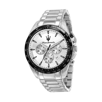 Produktbild von Maserati Edelstahl Uhr Chronograph TRAGUARDO Herren silber D2UMAR8873612049