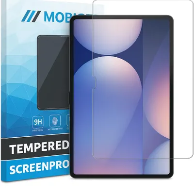 Produktbild von Mobigear Displayschutzfolie für Samsung Galaxy Tab S10 Plus – Panzerglasfolie, kompatibel mit Hüllen
