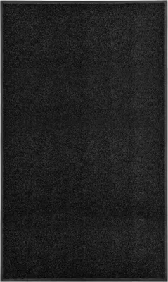 Obrázek produktu pro Rohožka pratelná černá 90 x 150 cm