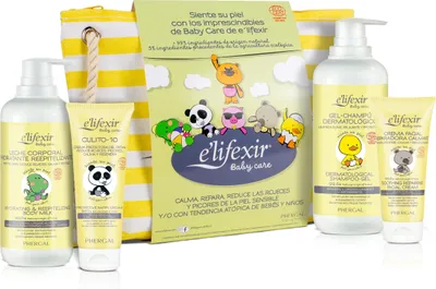 Image de E'LIFEXIR Baby Care Set For Sensitive Skin - 5 Pieces