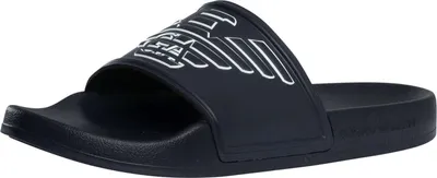 Produktbild von EMPORIO ARMANI Herren-Slipper mit Band Slides Sea Pool Beachwear Artikel XVPS11 XR273, EU 42 - UK 8 - USA 8.5 - CN 269/92, Poliuretano 100%
