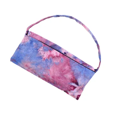 Imagen del producto de Toalla de playa de alta absorción, ideal para tumbonas, color lila (75x210 cm)