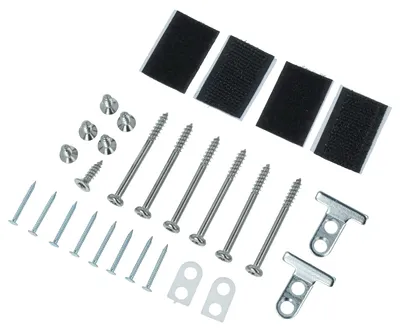 Produktbild von vhbw 26-tlg. Türmontageset Ersatz für Bosch 00618833, 00612645 für Geschirrspüler - Für Außentür / Vorsatztür der Spülmaschine