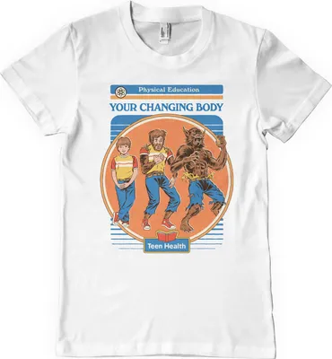 Produktbild von Your Changing Body T-Shirt - Large  - White