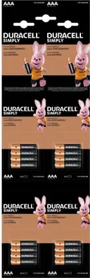 Obrázek produktu pro Duracell LR03 Einwegbatterie AAA Alkali 4x4