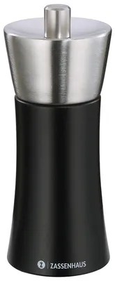 Zdjęcie produktu dla Zassenhaus Salzmühle AUGSBURG 14 cm schwarz 25057 4006528025057