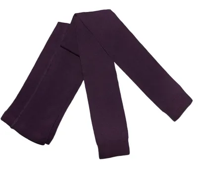 Produktbild von Damen Leggings Einfarbig Lila Aubergine Größe 40-42