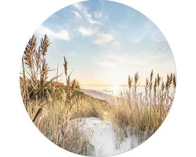 Produktbild von Glasbild Sand dunes II GLR142 Ø 20 cm