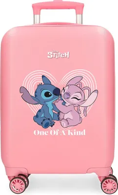 Produktbild von Joumma Bags Kinder Koffer Trolley Kinderkoffer Disney Stitch Rosa