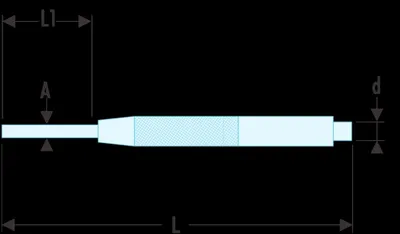 Immagine prodotto di Facom Splinttreiber mit Fuehrungshuelse 3,9 mm