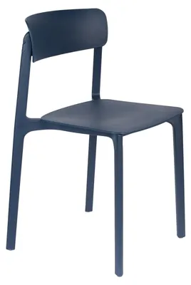 Produktbild von 4er Set Stuhl Clive - Dunkelblau
