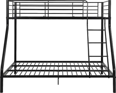 Produktbild von Etagenbett ELEVATIO IV – 90 und 140 × 190 cm – Stahl – Schwarz