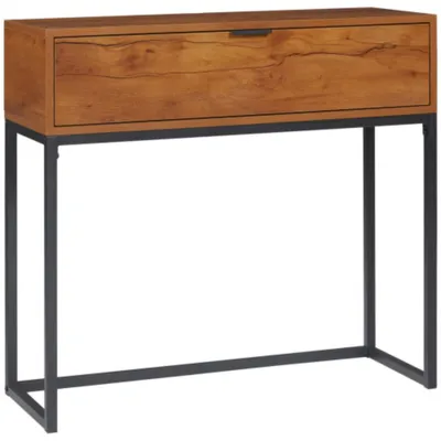 Produktbild von Konsolentisch mit Schublade, Sofatisch Flurtisch, Beistelltisch für Wohnzimmer & Flur,80x30x76 cm