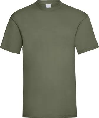 Productafbeelding van Herren Value T-shirt met korte mouwen, casual model, BC3900 (maat 2XL), kleur: olijfgroen