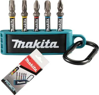 Produktbild von Makita Bit-Sortiment 5tlg. Torsion Impact Premier schlagfest