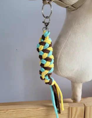 Produktbild von Hobby Horse Seilleine - Gelb/Mint/Braun