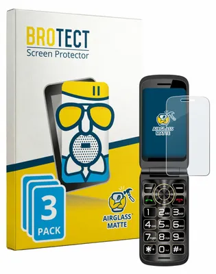 Produktbild von 3x BROTECT Entspiegelungs Schutzglas für Guwet G739 Schutzfolie Panzer Folie Glas Display Schutz matt