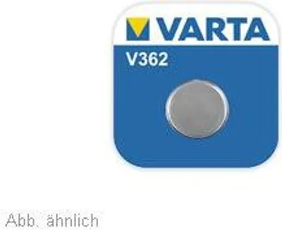 Produktbild von VARTA Knopfzelle V362 362 SR721SW Uhrbatterie 1,55V 21mAh 7,9x2,1 mm
