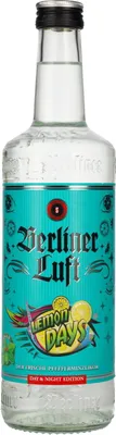 Produktbild von Berliner Luft LEMON DAYS Der Frische Pfefferminzlikör 18% Vol. 0,7l