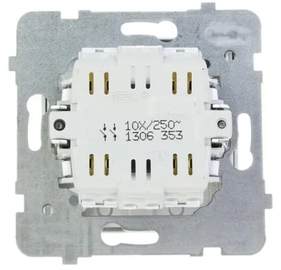Immagine prodotto di Ospel AS ŁP-11G/m/00 Interruttore unipolare, colore bianco