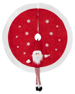 Produktbild von Weihnachtsbaumrock mit Weihnachtsmann, Ø 90 cm