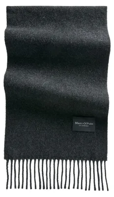 Produktbild von Marc O'Polo Schal Woven Scarf Dark Grey Melange dunkelgrau