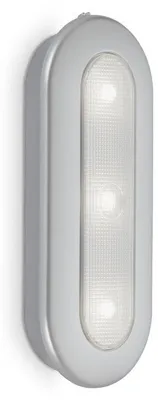 Produktbild von LED Push-Light, 15,2 cm, 0,4 W, Silber, Briloner Leuchten