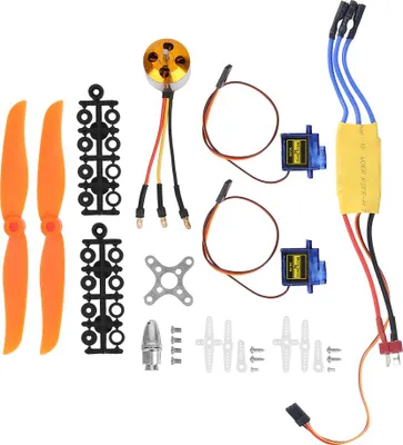 Obrázek produktu pro A2212 2200 kV střídavý motor 30A ESC SG90 9G MICRO SERVO 6035 Vrtule pro RC letadlo (2200 kV)