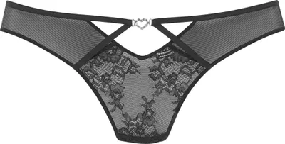 Produktbild von Petite fleur gold String schwarz Größe 32/34