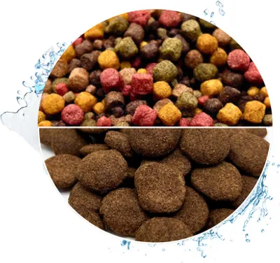 Produktbild von WTS Koifutter 10-Sorten Mix mit Spirulina & Paprika - 15 KG + 1 KG Hanzam 3 - 6 mm
