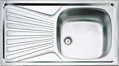 Produktbild von Teka 10133011S05 Deva 45 I-CN 1B 1D Edelstahlspüle Poliert