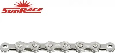 Immagine prodotto di Catena SunRace 12 velocità 1/2' x 11/128',126 maglie,argento,, argento