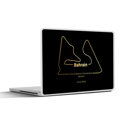 Produktbild von MuchoWow® Laptop Aufkleber Sticker Cover Bahrain - Formel 1 - Rennstrecke 36.5x27.5 cm - Laptop-Sticker
