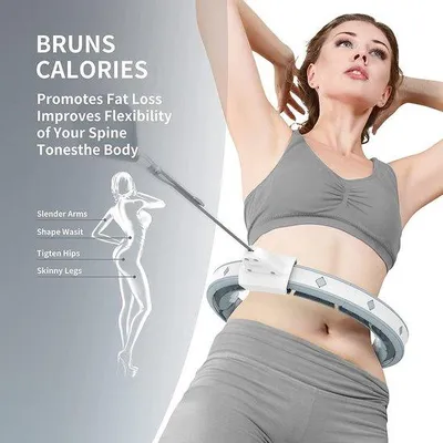 Produktbild von Famanu Hula Hoop Fitness mit Zähler - Gewichtsverlust, verstellbar