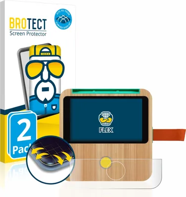 Produktbild von 2x BROTECT Fullscreen Schutzfolie für tigerbox Touch/ Touch Plus Displayschutz Folie Fullcover Klar Transparent