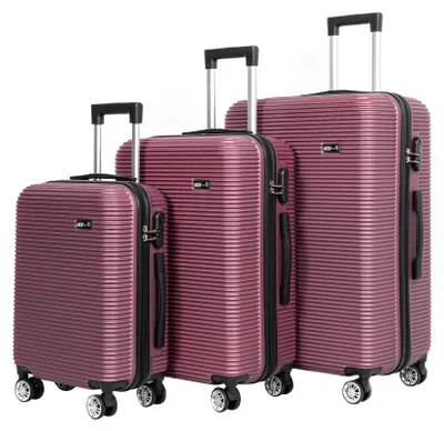 Zdjęcie produktu dla Aga Travel Zestaw walizek podróżnych MR4651 Ciemnoczerwony