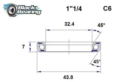Produktbild von Hb 32.4X43.8X7Mm 45 /45